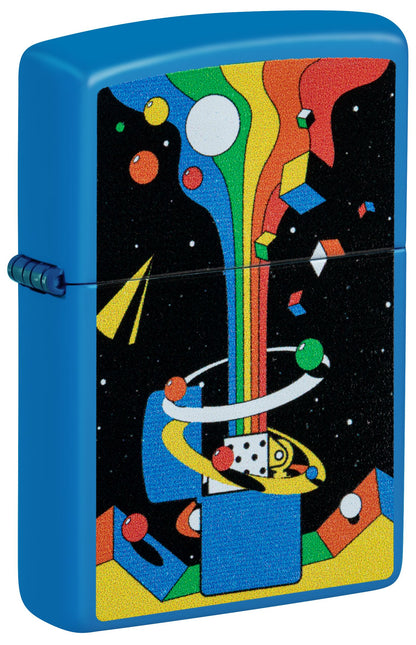 46155 Geometric Universe Windproof Lighter