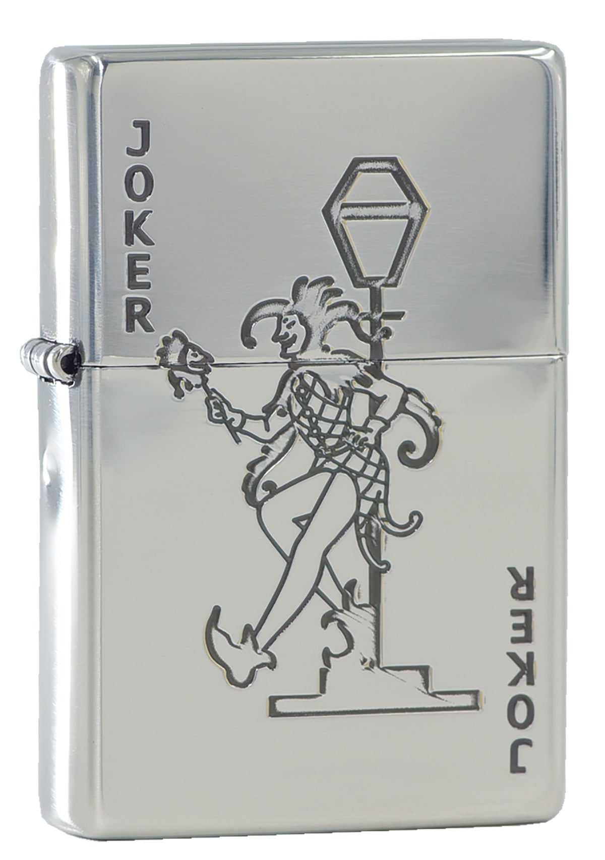 ZA-5-80A Double-Bottom Joker Playing Card Windproof Lighter
