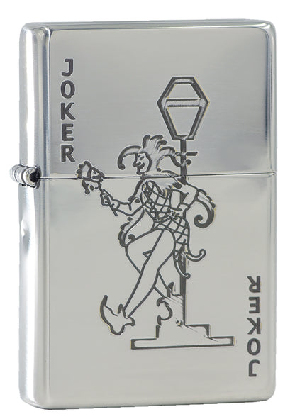 ZA-5-80A Double-Bottom Joker Playing Card Windproof Lighter