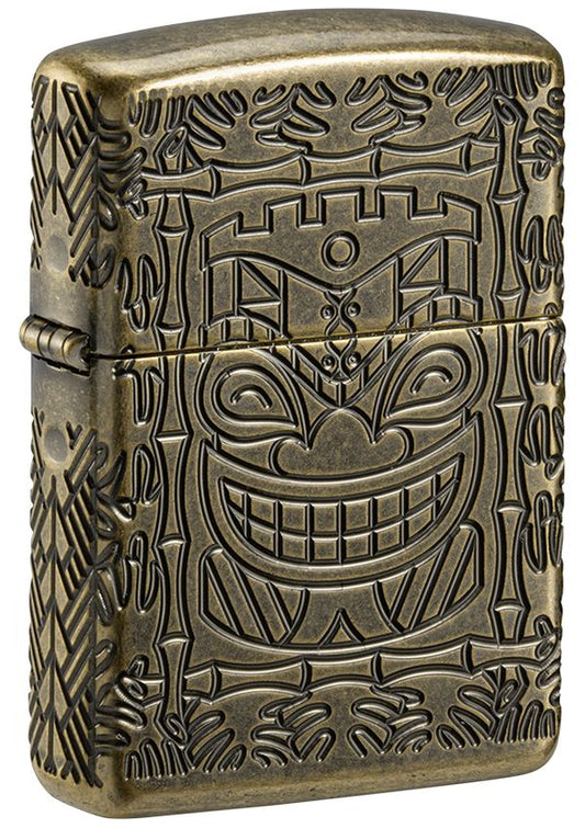 46314 Tiki Mask Windproof Lighter