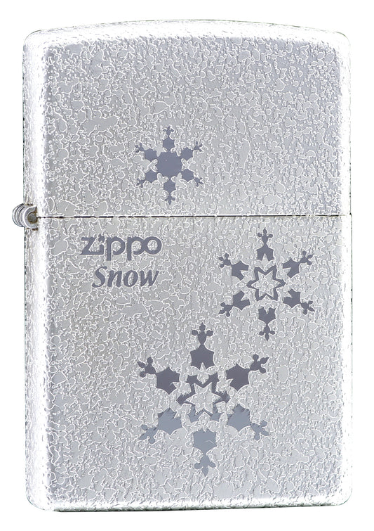 ZA-1-7 Winter Romance Falling Snowflakes Windproof Lighter