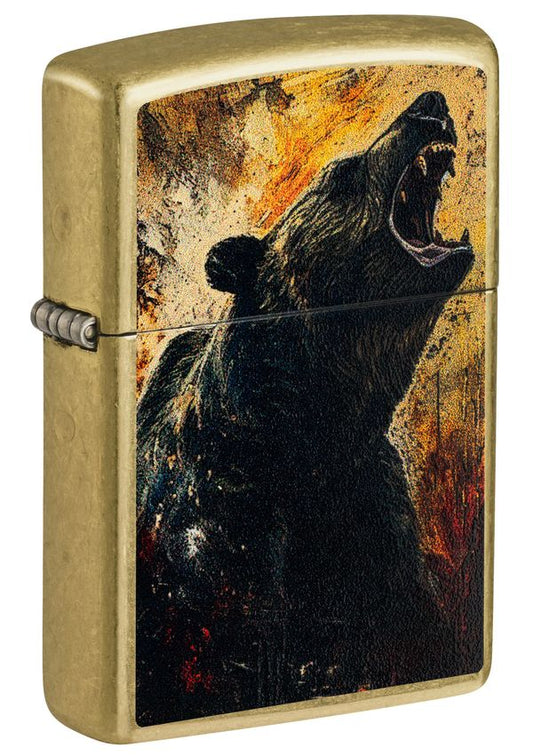 46695 Roaring Grizzly Windproof Lighter