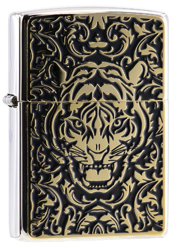 ZA-6-O22 Tiger-BM/G (Gold) Windproof Lighter