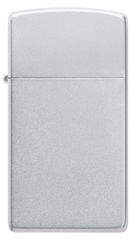 1605 Slim Satin Chrome Windproof Lighter