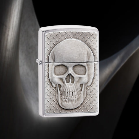 29818 Hardcore Skull Windproof Lighter