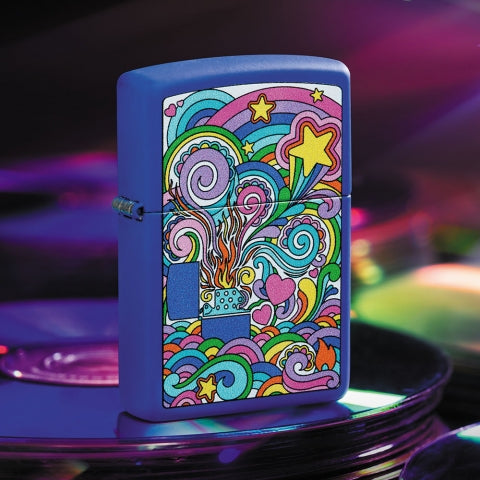 48955 Abstract Rhythm Windproof Lighter