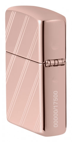 48768 Armor® Rose Gold Script Collectible Windproof Lighter