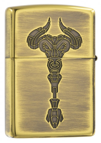 ZA-2-153 Chinese Zodiac Ox Windproof Lighter