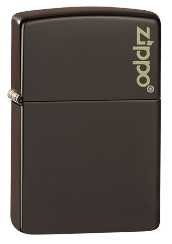 49180ZL Brown Glossy Windproof Lighter