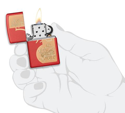 49701 Year of the Tiger Windproof Lighter