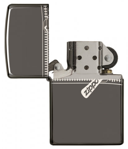21088 Classic Zipper Design Windproof Lighter