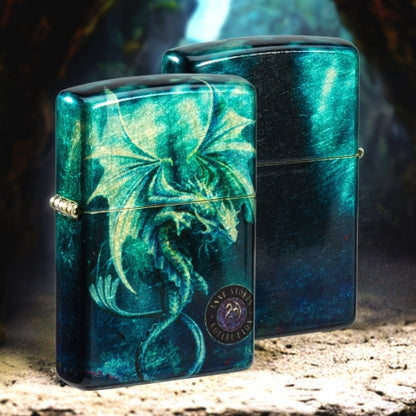 48986 Anne Stokes Gothic Dragon Windproof Lighter