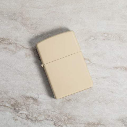 49453 Plain Sand Color (Solid Finish) Windproof Lighter