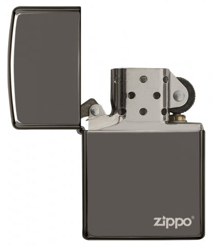 150ZL Black Ice Zippo Logo Windproof Lighter