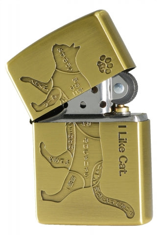 ZA-5-171A Cat-shaped structural diagram Windproof Lighter