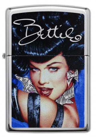29584 Bettie Page by Olivia Windproof Lighter