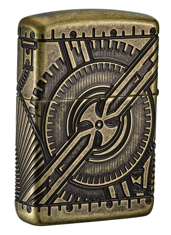 29268 Steampunk - Skull (Armor) Windproof Lighter