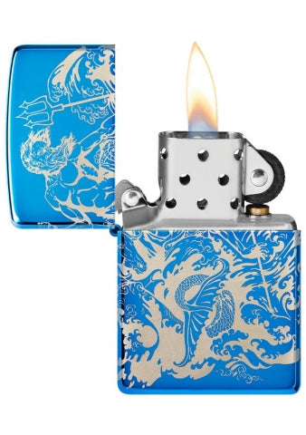 48787 Poseidon & Atlantis Windproof Lighter