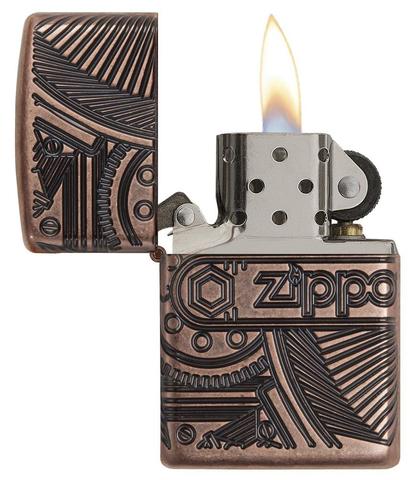 29523 Mechanical Deconstruction (Armor) Windproof Lighter