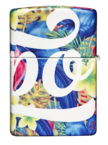 49436 Wraparound Vivid Floral Windproof Lighter