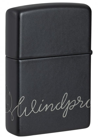 48979 Zippo Windproof草寫防風打火機