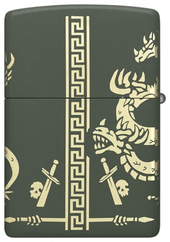 48907 Multi-Headed Dragon Windproof Lighter