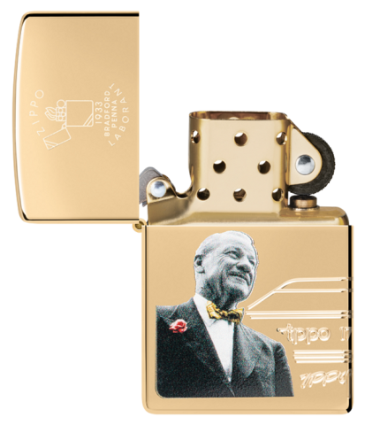 48716 2023 Founder’s Day Armor® Bottom Stamp Evolution Limited Edition Windproof Lighter