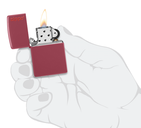 49844ZL Brick Zippo Logo Windproof Lighter