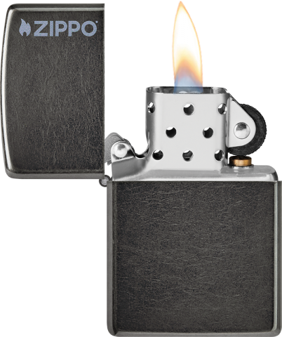 28378ZL Metallic Gray Windproof Lighter