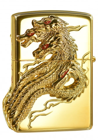 ZA-5-162A Yamata no Orochi Windproof Lighter – Gold