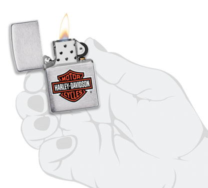 200HD.H252 Harley-DavidsonR Classic Chrome Logo Design