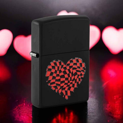 48719 Heart Art Windproof Lighter