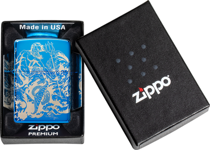 48787 Poseidon & Atlantis Windproof Lighter