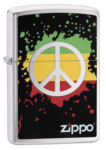 29606 Peace Symbol Windproof Lighter