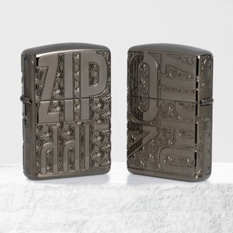46312 Classic Engraved Logo (Armor) Windproof Lighter