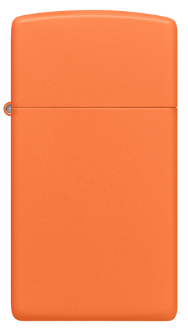 1631 Slim Orange Matte Windproof Lighter
