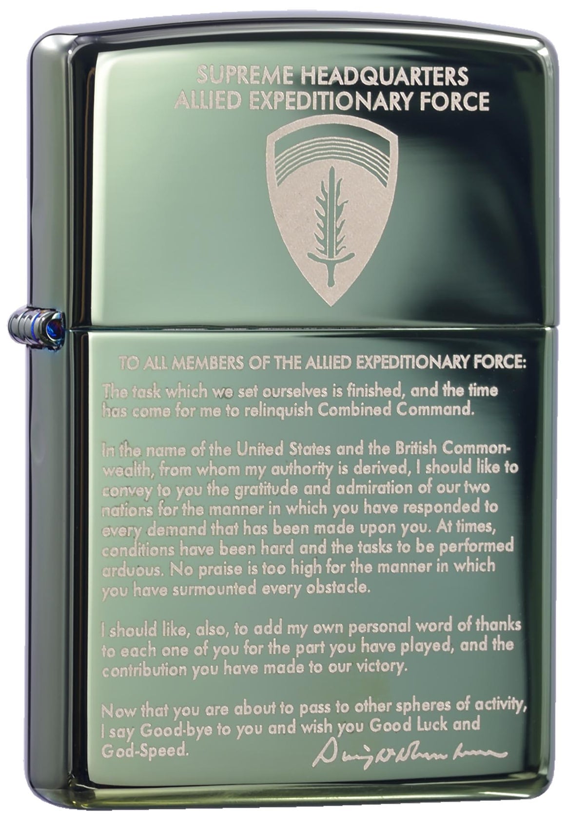 Z-062 Resignation Notice Windproof Lighter