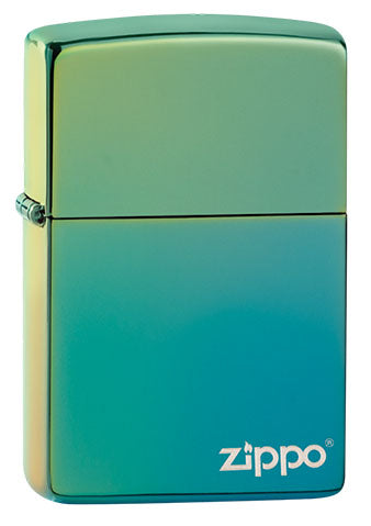 49191ZL Blue-Green Ice Windproof Lighter