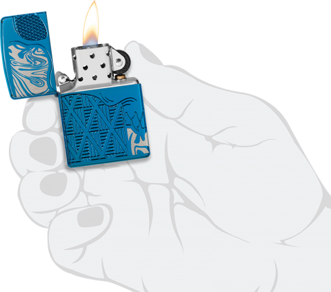 49705 Armored Skull Windproof Lighter