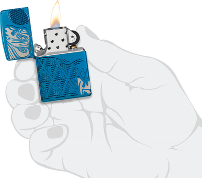49705 Armored Skull Windproof Lighter