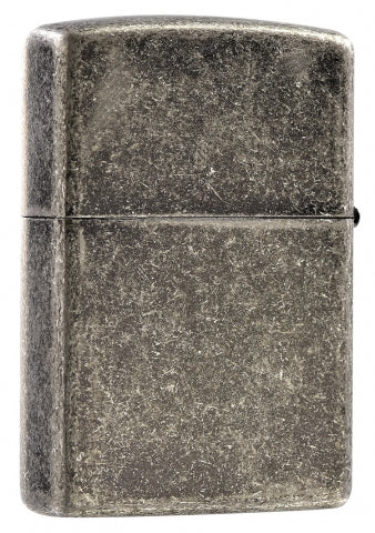 ZA-3-166B Flint Dispenser Design Windproof Lighter – Antique Silver