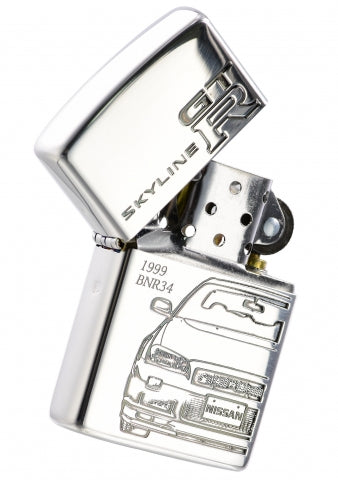 ZA-5-190 GT-R 1999 BNR34 Windproof Lighter