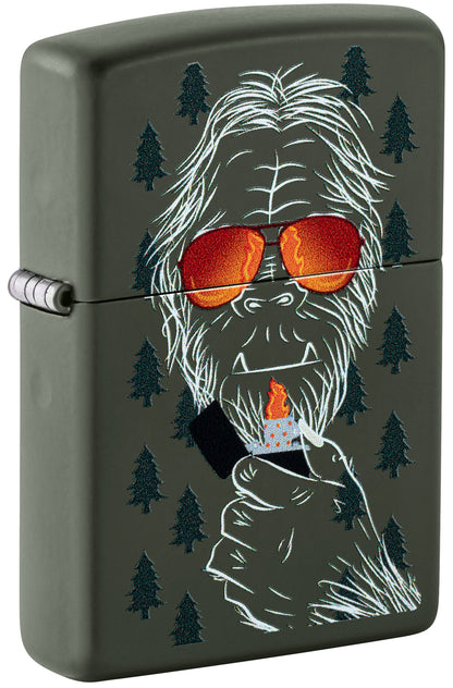 46720 Bigfoot lights up the legendary Windproof Lighter
