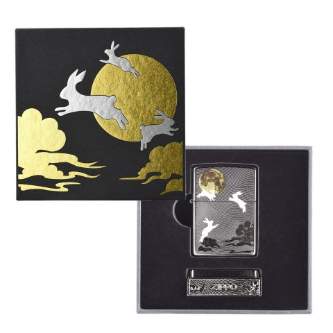 CZA-2-27 Jade Rabbit & Moon Windproof Lighter – Asia Limited Edition