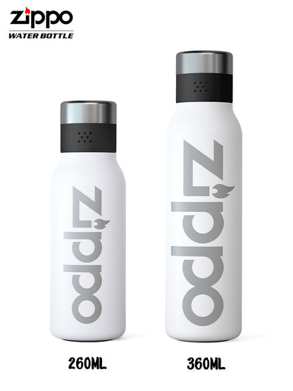 Sporty Stainless Steel Insulated Bottle (Arctic White) 360ml
