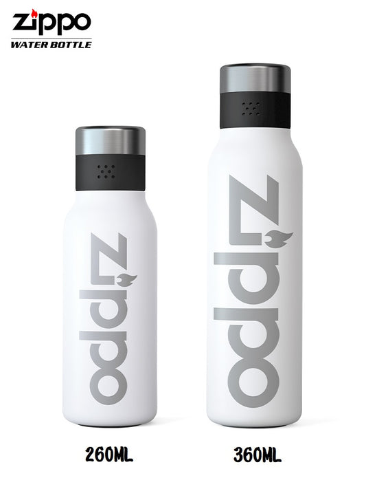 Sporty Stainless Steel Insulated Bottle (Arctic White) 360ml
