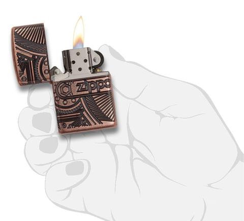 29523 Mechanical Deconstruction (Armor) Windproof Lighter