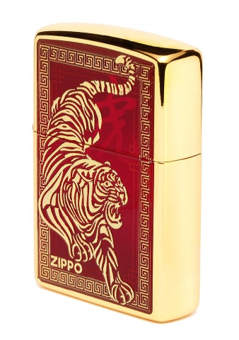 CZA-2-24 Year of the Tiger Limited Edition Windproof Lighter Set – Asia Edition