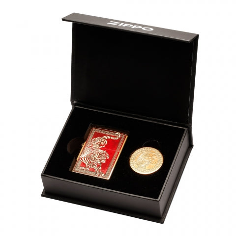 CZA-2-24 Year of the Tiger Limited Edition Windproof Lighter Set – Asia Edition