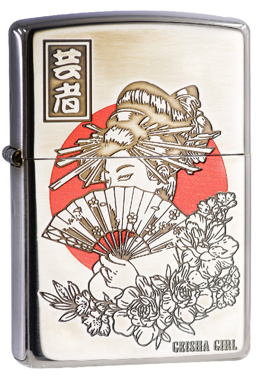 ZA-6-J02 Japanese Geisha Windproof Lighter